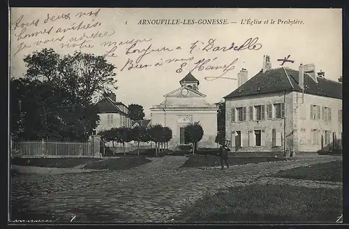 AK Arnouville-les-Gonesse, L`Église et le Prebytère