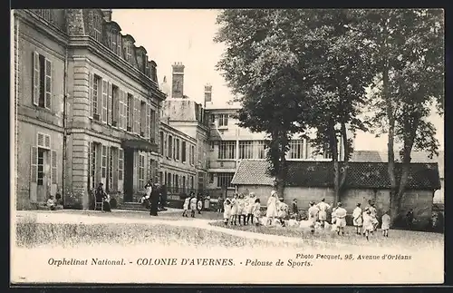AK Colonie D`Avernes, Orphelinat National, Pelouse de Sports