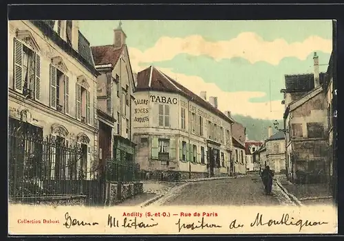 AK Andilly, Rue de Paris