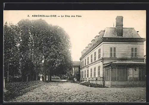 AK Asnières-sur-Oise, Le Clos des Fées