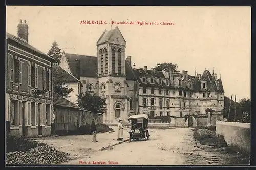 AK Ambleville, Ensemble de l`Eglise et du Chateau