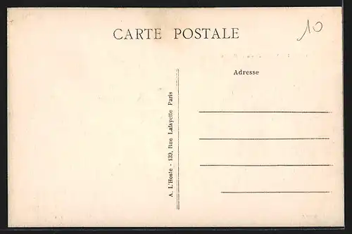 AK Andilly, Place de la Mairie