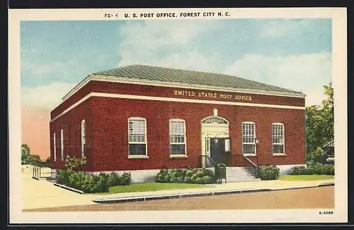 AK Forest City, NC, US Post Office