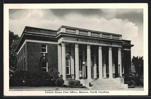 AK Monroe, NC, United States Post Office