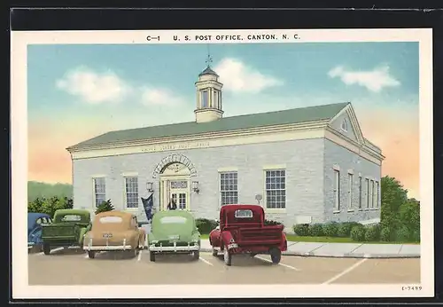 AK Canton, NC, US Post Office