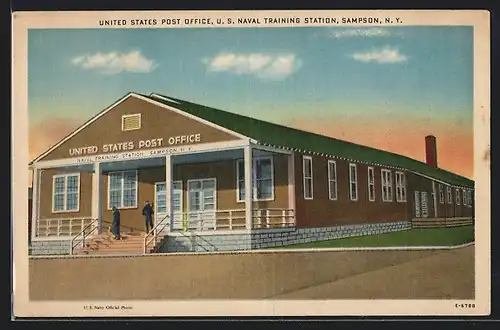 AK Sampson, NY, United States Post Office, US Naval Training Station