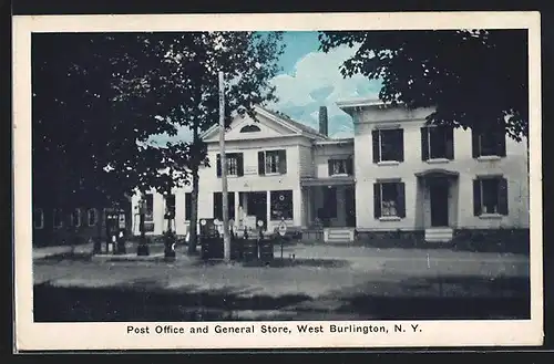 AK West Burlington, NY, Post Office and General Store