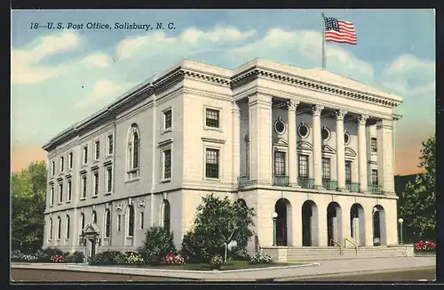 AK Salisbury, NC, US Post Office