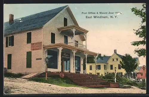 AK East Windham, NY, Post Office & Mount Zoar Villa