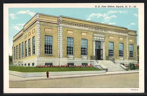 AK Nyack, NY, US Post Office