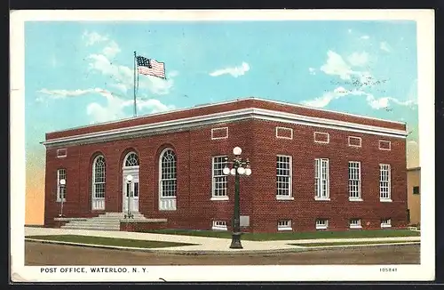 AK Waterloo, NY, Post Office