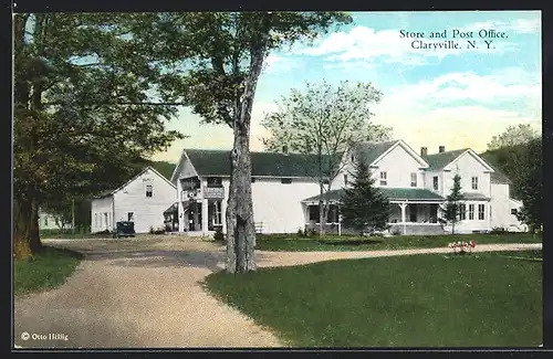 AK Claryville, NY, Store and Post Office