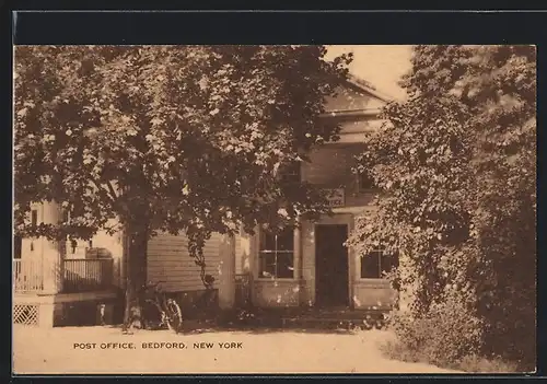 AK Bedford, NY, Post Office