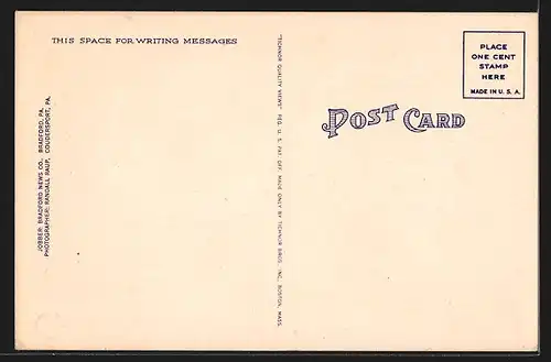 AK Coudersport, PA, Post Office