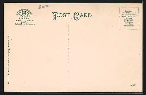 AK Ambler, PA, First National Bank & Post Office