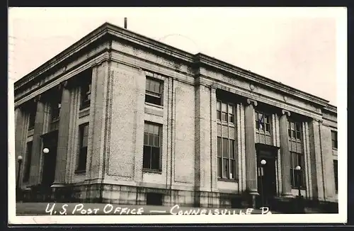 Foto-AK Connellsville, PA, US Post Office