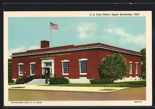 AK Upper Sandusky, OH, US Post Office