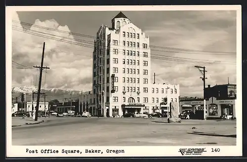 AK Baker, OR, Post Office Square