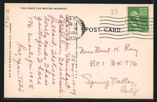 AK Kansas City, MO, General Post Office