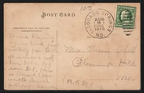 AK El Dorado Springs, MO, Post Office Building