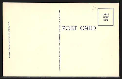 AK Youngstown, OH, View to the U.S. Post Office