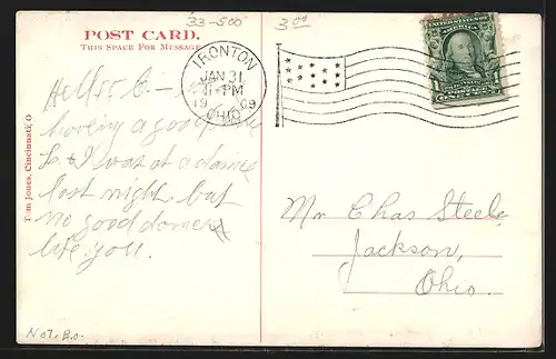 AK Ironton, OH, The Post Office