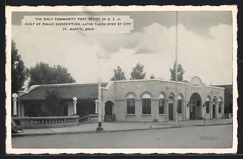 AK St. Mary`s, OH, US Post Office
