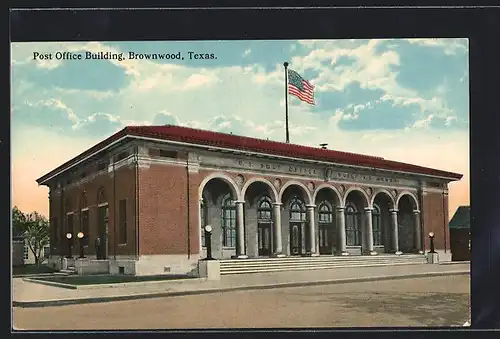 AK Brownwood, TX, Post Office Building