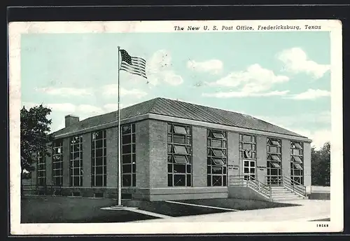 AK Fredericksburg, TX, The New US Post Office