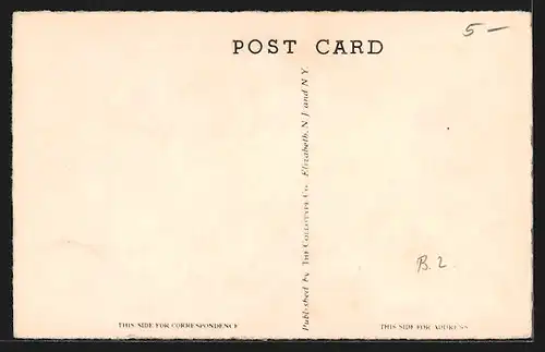AK Netcong, NJ, Business Section with Post Office