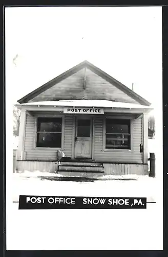 AK Snow Shoe, PA, Post Office