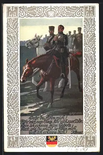 Künstler-AK Richard Assmann: Vater du, führe mich!...