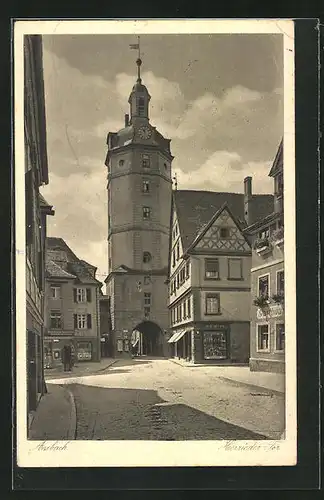 AK Ansbach, Strasse am Herrieder Tor