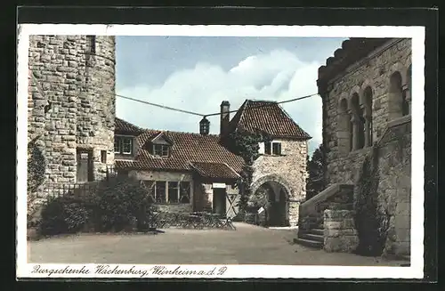 AK Weinheim a. d. B., Burgschenke Wachenburg