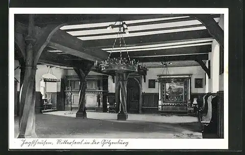 AK Jagsthausen, Rittersaal in der Götzenburg