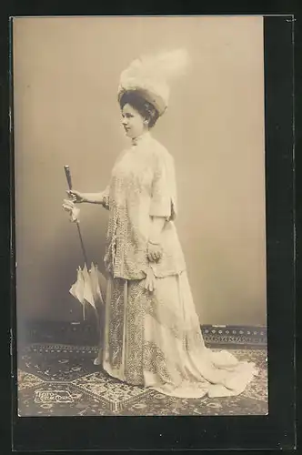 Foto-AK Portrait der Königin Wilhelmina von den Niederlanden