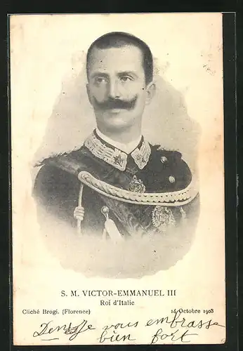 AK S. M. Victor-Emmanuel III., Roi d'Italie