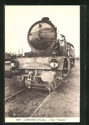 AK Laroche, französische Eisenbahn-Lokomotive vom Typ Pacific