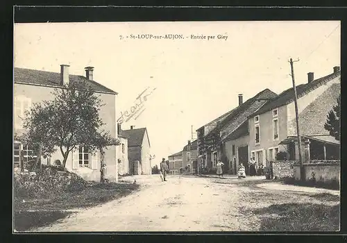 AK St-Loup-sur-Aujon, Entrée par Giey