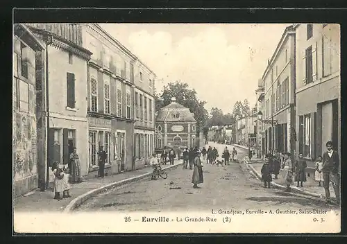AK Eurville, La Grande-Rue