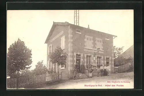 AK Montigny-le-Roi, Hotel des Postes