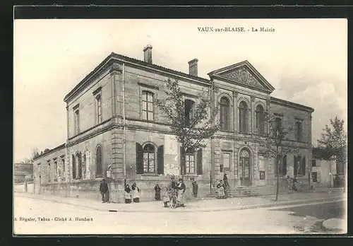 AK Vaux-sur-Blaise, La Mairie, Rathaus