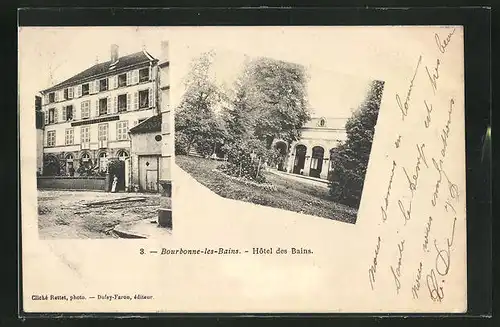 AK Bourbonne-les-Bains, Hôtel des Bains