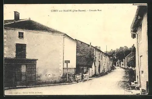 AK Cirey-sur-Blaise, Grande Rue