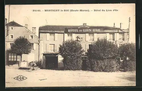AK Montigny-le-Roi, Hotel du Lion d'Or