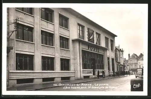 AK Chaumont-s / -Marne, La poste