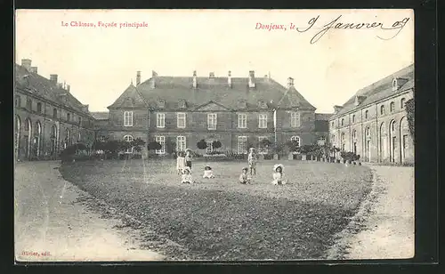 AK Donjeux, La Chateau, Facade Principale