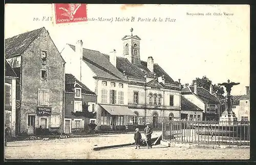 AK Fays-Billot, Mairie et Partie de la Place