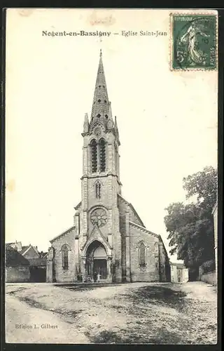 AK Nogent-en-Bassigny, Eglise Saint-Jean