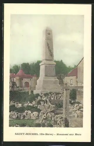 AK Saint-Michel, Monument aux Morts